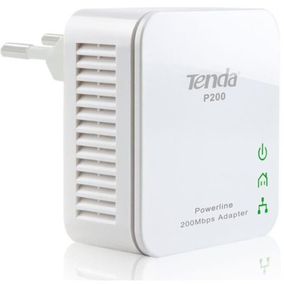 Tenda Adapter Powerline Tenda P200 STARTER KIT 2x Powerline adapter AV200 1x LAN 10/100 P200 KIT