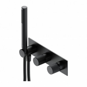 Omnires CT8035/1AT CT8035/1AT CONTOUR bateria prysznicowo-wannowa podtynkowa z r$203czk$204 prysznicow$205 antracyt