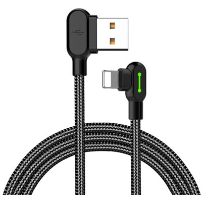 Mcdodo Kabel USB  Mcdodo kabel Button USB Lightning 0,5 m CA-4675 czarny 74605