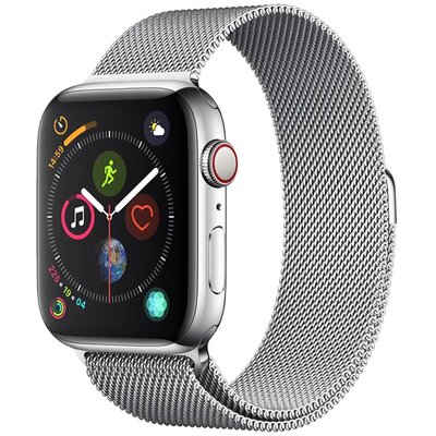DEVIA Pasek Elegant Milanese do Apple Watch 44mm/ 42mm silver