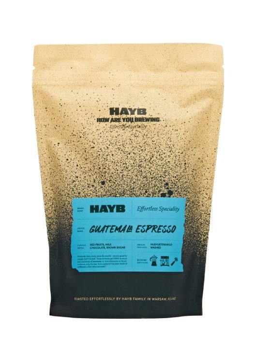 HAYB SPECIALITY COFFEE Kawa ziarnista HAYB Brazylia Pedro Bras 250g 6166-uniw