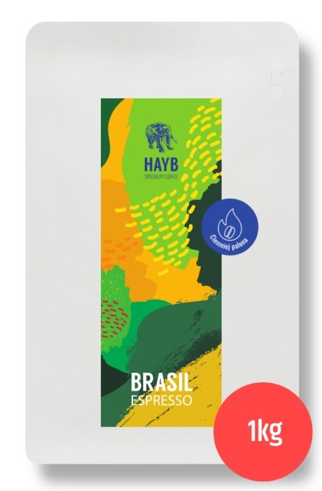 HAYB SPECIALITY COFFEE Kawa ziarnista HAYB DARK Brazil Cerrado Patrocinio 1kg 7700-uniw