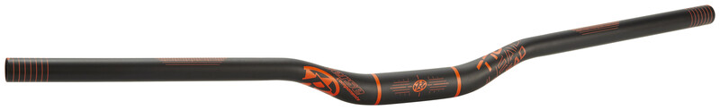 Reverse Reverse Lead Kierownica rowerowa 31,8mm 770mm, black/fox orange  2021 Kierownice MTB 01475