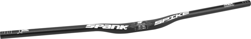 Spank unisex Spike 800 Race Bar, XGT, 31.8 MM, Shot PEEN kierownica, czarny, 15 mm HAN1210