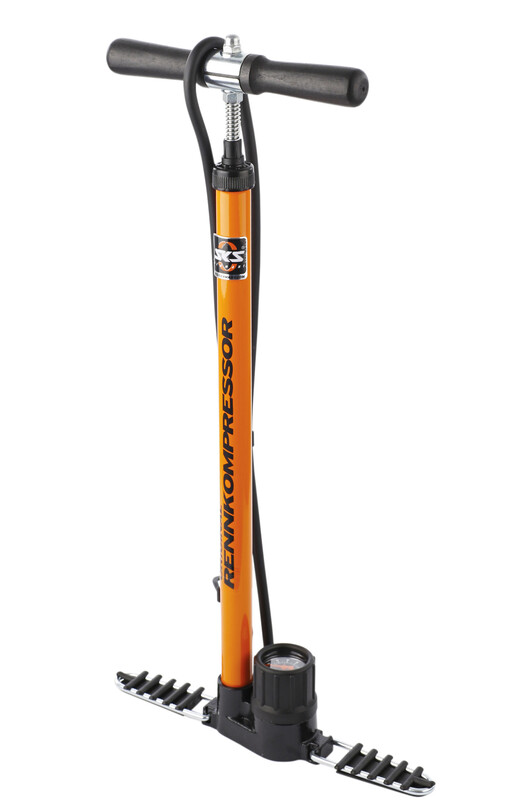 SKS Sks Rennkompressor 10063 Stojąca Pompka Rowerowa, Pomarańczowa (2192525100_Orange)