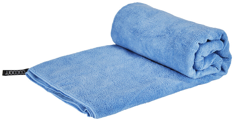Cocoon Ręcznik szybkoschnący MICROFIBER TERRY TOWEL LIGHT kolor niebieski