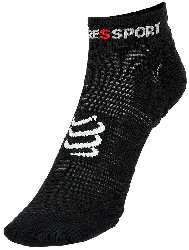 Compressport compress port krocza dla mężczyzn V3 Sock skarpety do biegania Low, czarna, T3 CS1RSLV399T3