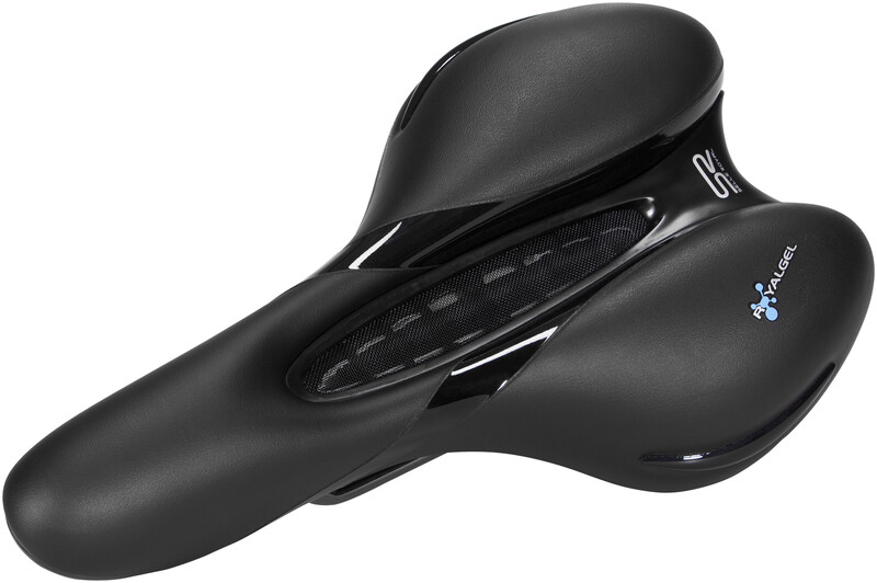 Selle Royal Siodełko Respiro Soft Ath Atletic, Unisex, Czarny, Czarny (5130HRTA891L4)