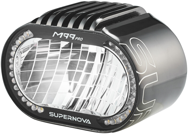 PRO Supernova Supernova M99 Reflektor przedni E-45 2020 Oświetlenie do rowerów elektrycznych P-M99-E32-BLK