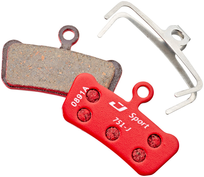 Jagwire Jagwire Disc Sport Semi-Metallic Brake Pads for SRAM Guide RSC/RS/R/Avid Trail 2020 Klocki do hamulców tarczowych