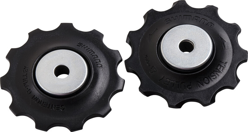 Shimano zestaw zmiany biegów/szczelina na rolkach kpl. RD-m593-/rolki-zestaw kompletny do kabli do RD-m593 Art-Nr. przełączenia. Y-5 X u98030 Y5XU98030