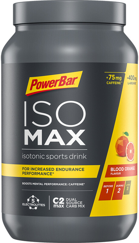 POWERBAR PowerBar Napój Izotoniczny IsoMax - 1200g - Czerwona Pomarańcza
