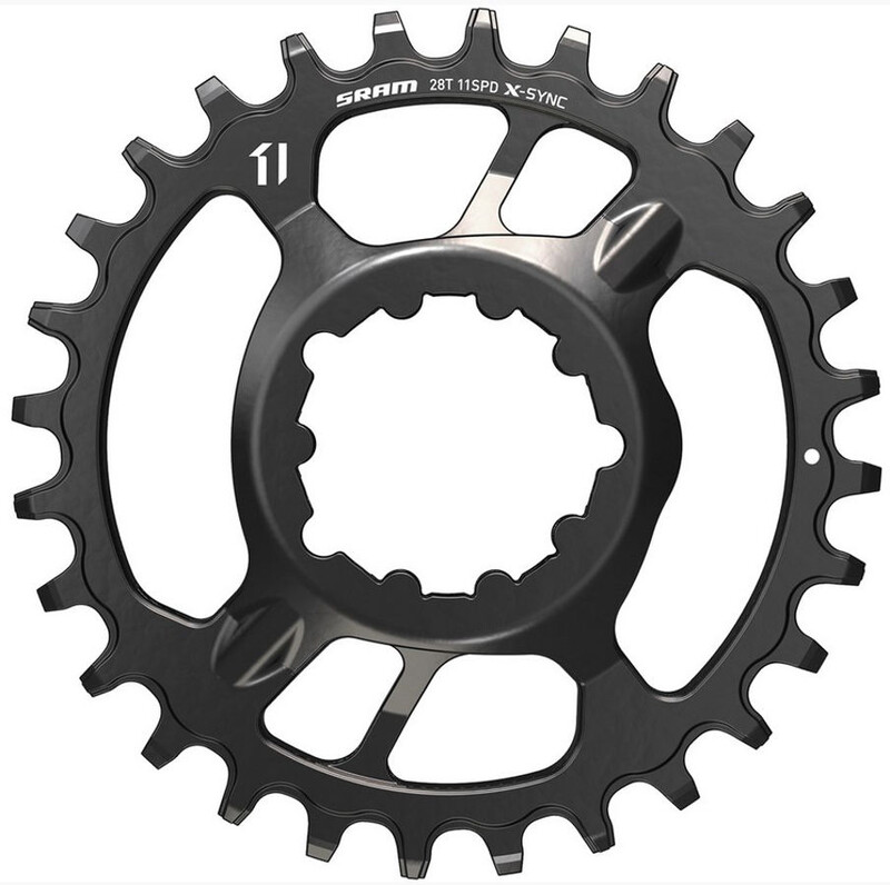 Sram Łańcuch 11.6218.027.030 blattx-Sync 11-rzędowa 32Z, czarna, nierdzewna, Direct Mount, 3 mm offs., czarna (1 sztuka) 11.6218.027.030