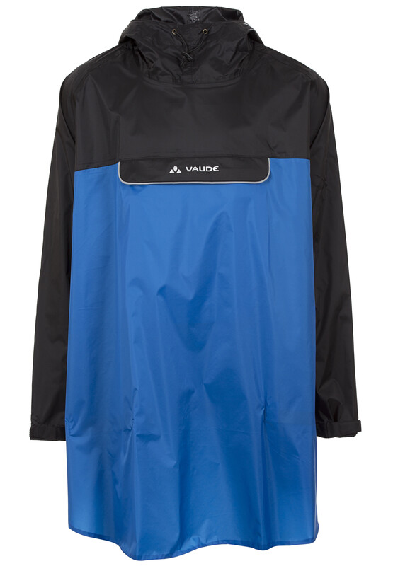 Vaude Valero ponczo przeciwdeszczowe do jazdy rowerowej, niebieski, s 03717-300-Small