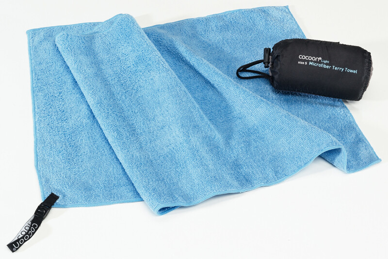 Cocoon Ręcznik szybkoschnący MICROFIBER TERRY TOWEL LIGHT kolor niebieski