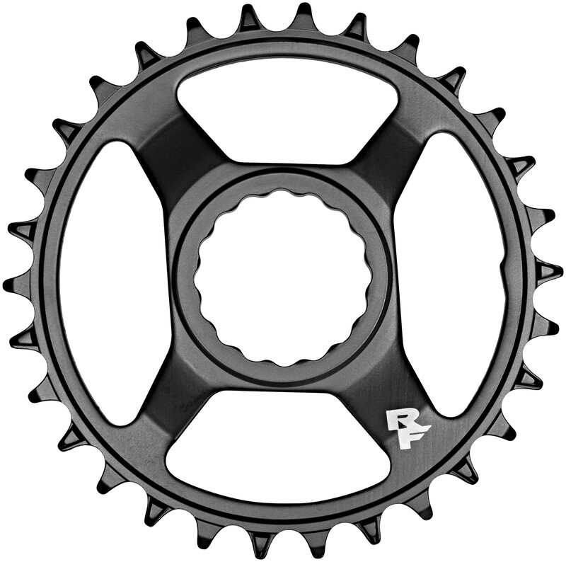 Race face Race Face DM Cinch Steel Zębatka rowerowa 10/11/12-rz., black 28T 2020 Zębatki przednie 1973330440