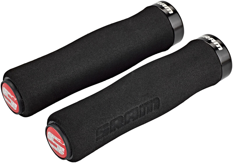Sram Uchwyty Foam Contour Lock-On, czarny, standard HGS6806