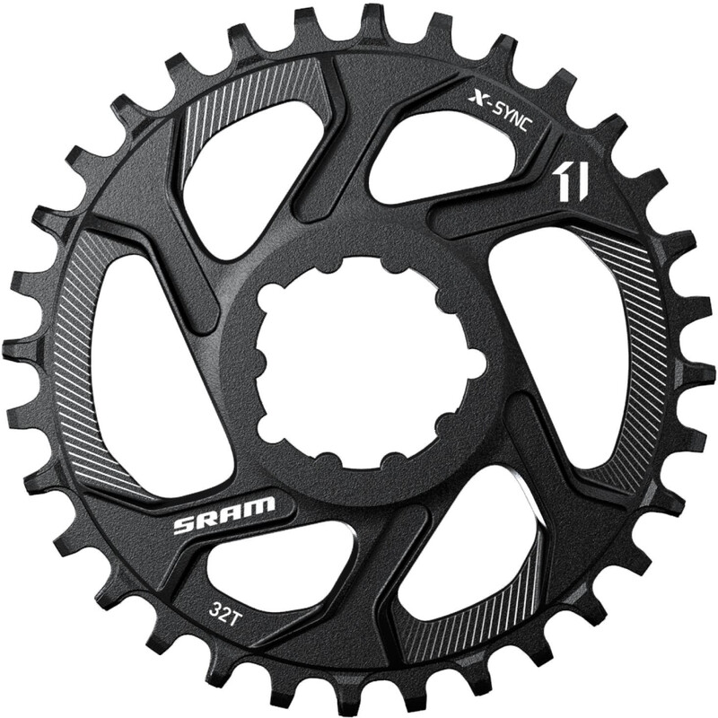 Sram unisex naszyjnik MTB Direct Mount aluminium 11-krotnie X-Sync 3 MM Offset Boost arkusze, czarny, 34T 11.6218.018.019