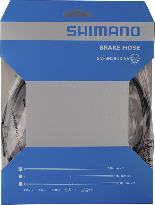 Shimano Przewody hamulcowe bh59-JK 1000 MM Schw anschl proste. M. TL-bh61 ESMBH59JKL100