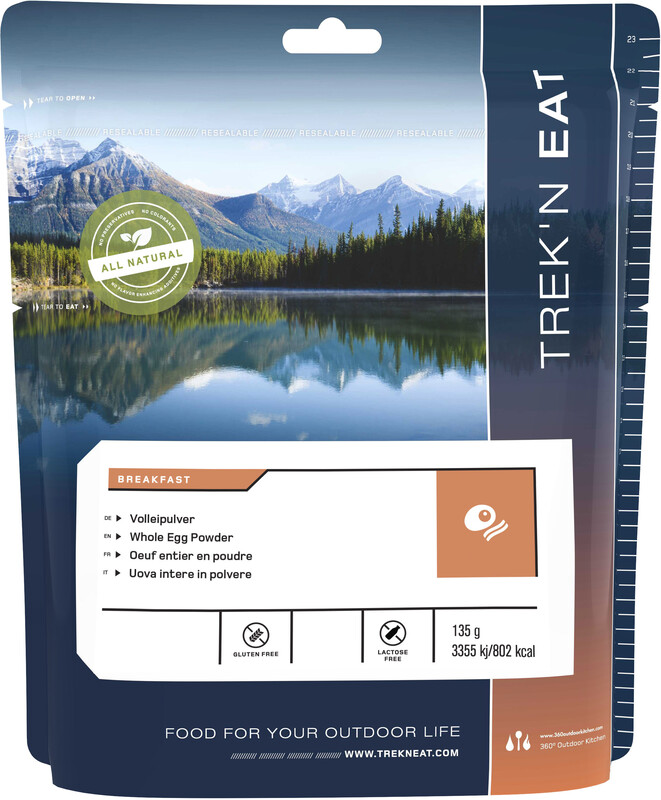 Trek'n Eat Trek'n Eat Outdoor Breakfast - żywność turystyczna 150g, Whole Egg Powder  2021 Żywność turystyczna 30101010