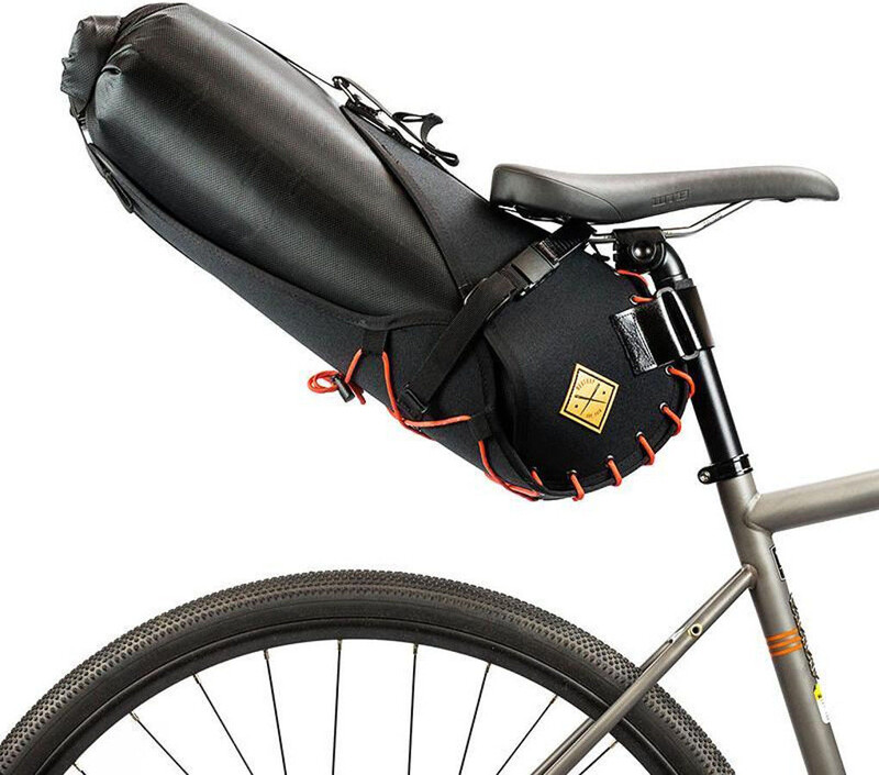 Restrap Torba podsiodłowa restrap Bike opakowanie 14 litrów czarny/pomarańczowy z odpinanym Dry torba 44195050116
