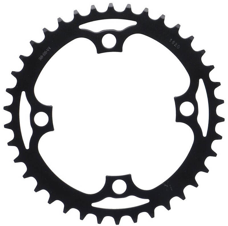 Sram Ochrona przed arkuszy łańcuch MTB, czarna, matowa, 38T, 11.6215.133.000 516010260_Mattschwarz_38T