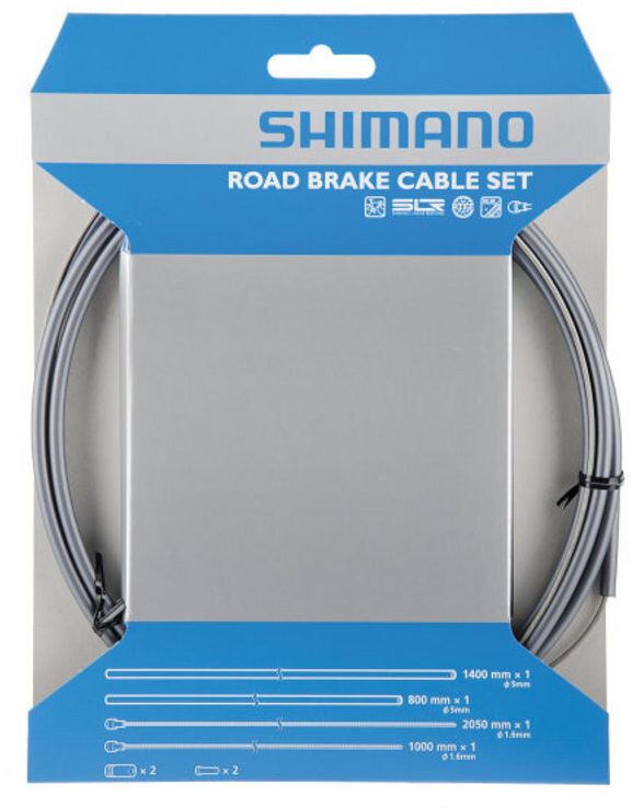 Shimano zestaw linki hamulcowej SLR, żółty, y80098013 _ Żółty 80098018