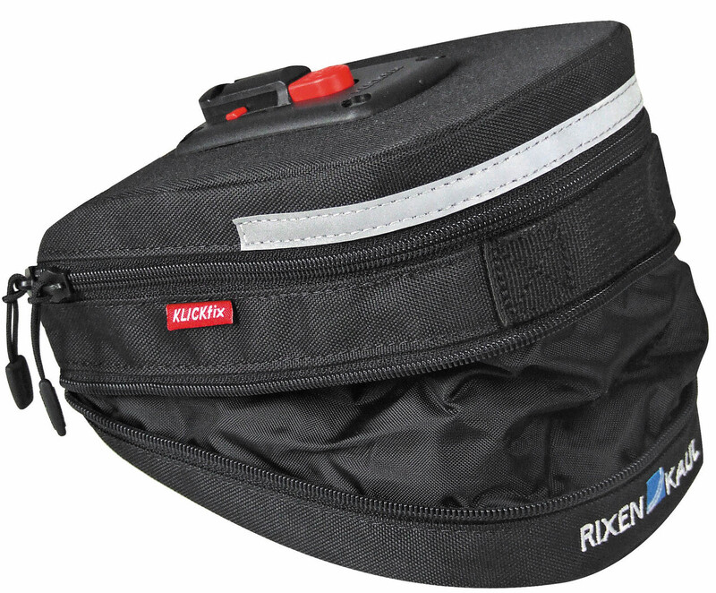 KLICKfix Micro 200 Expandable 0295S torba do roweru, czarna 5482
