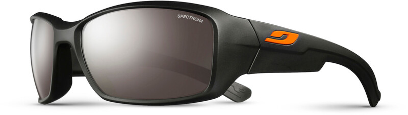 Julbo Whoops Spectron 4 Okulary przeciwsłoneczne, matt black-brown flash silver 2020 Okulary J4001214