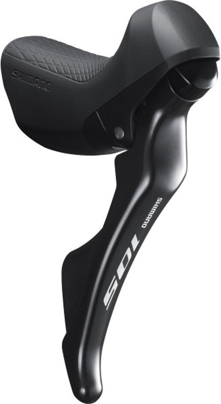 Shimano Klamkomanetka 105 ST-R7000 czarny / Ilość biegów: 11 / Montaż: prawa ISTR7000RIL