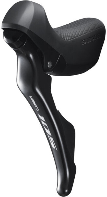 Shimano Klamkomanetka 105 ST-R7000 czarny / Ilość biegów: 2 / Montaż: lewa ISTR7000LIL