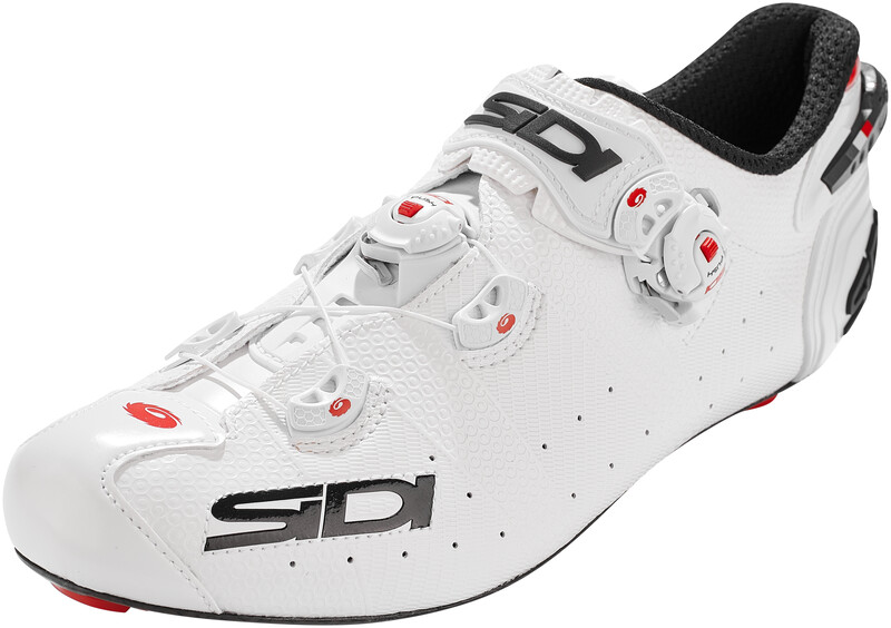 Sidi Wire 2 Carbon Buty Mężczyźni, white/white EU 46 2020 Buty szosowe zatrzaskowe 10100161