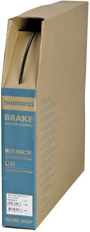 Shimano hamulców i prowadnice osłony i Y-80900013, czarna, 4000 MM, Y-80900013 Y-80900013