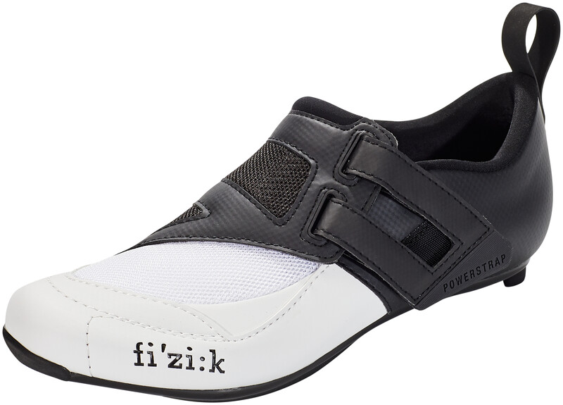 fizik Transiro Powerstrap R4 buty triatlonowe czarne/białe rozmiar buta 43 2019 buty rowerowe buty do sportów rowerowych (F8523430)