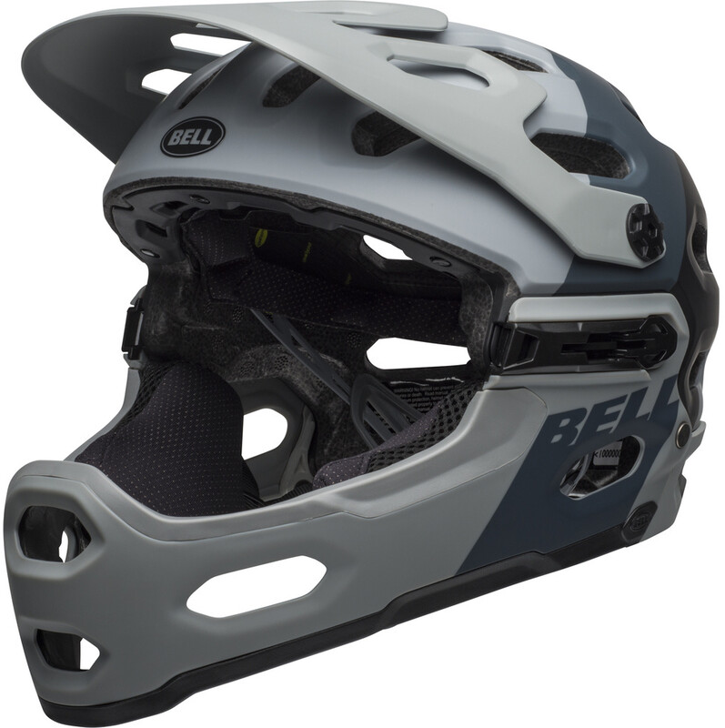 BELL Super 3R MIPS MTB kask rowerowy szary/czarny 2019 (BEHSU3RMGL)
