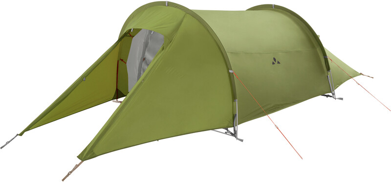 Vaude Arco 2P namiot 2-osobowy, przestronny namiot tunelowy dla 2 osób, zielony (mossy green) jeden rozmiar, 114961480