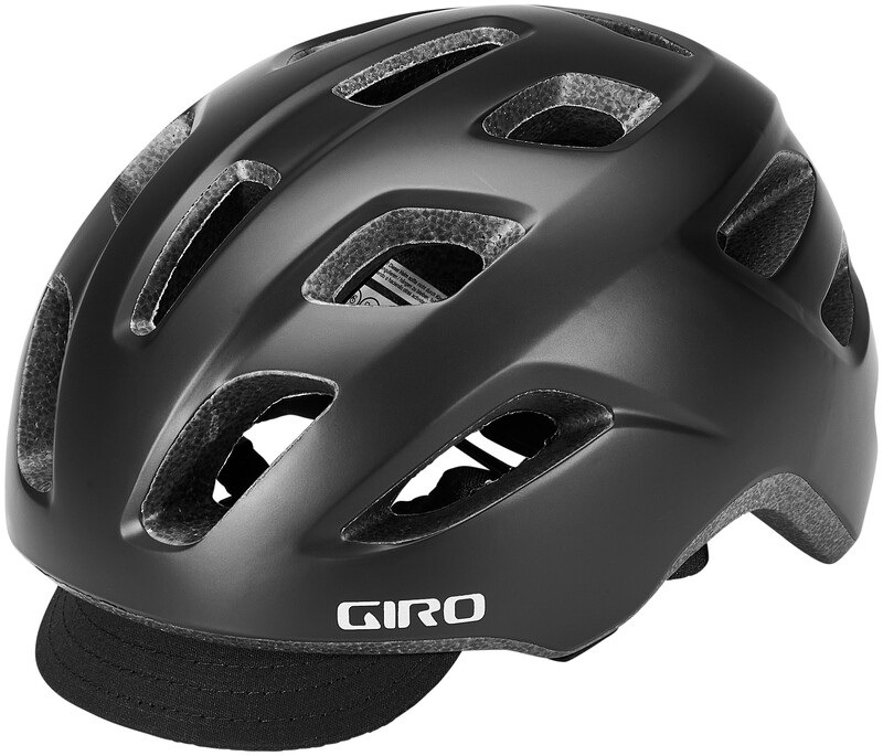 Giro miejski TRELLA matte black silver GR-7100245