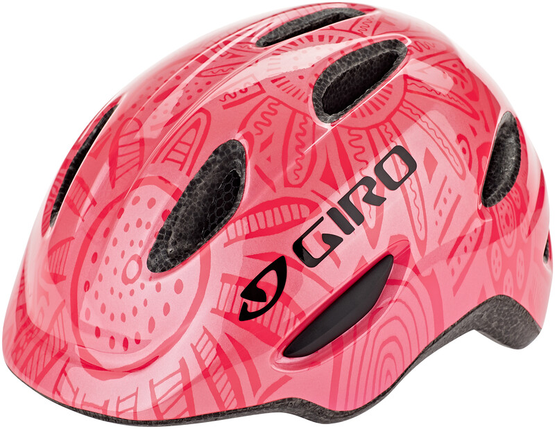 Giro Scamp Kask rowerowy Dzieci, bright pink/pearl S 49-53cm 2020 Kaski dla dzieci 200165-036