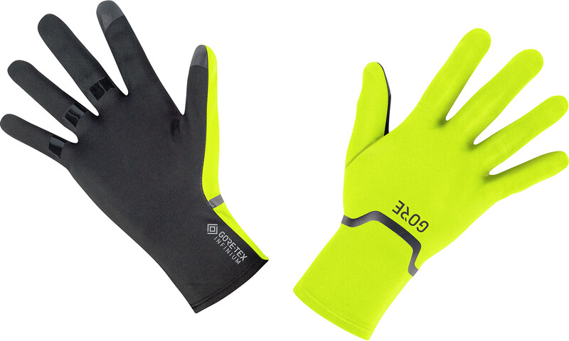 GORE WEAR Gore Wear M Unisex Stretch rękawiczki GORE-TEX INFINIUM, 9, neonowo-żółto-czarne