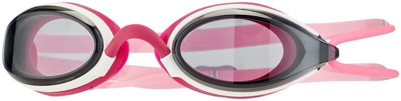 Zoggs Fusion Air Okulary pływackie, white/pink/smoke 2020 Okulary do pływania