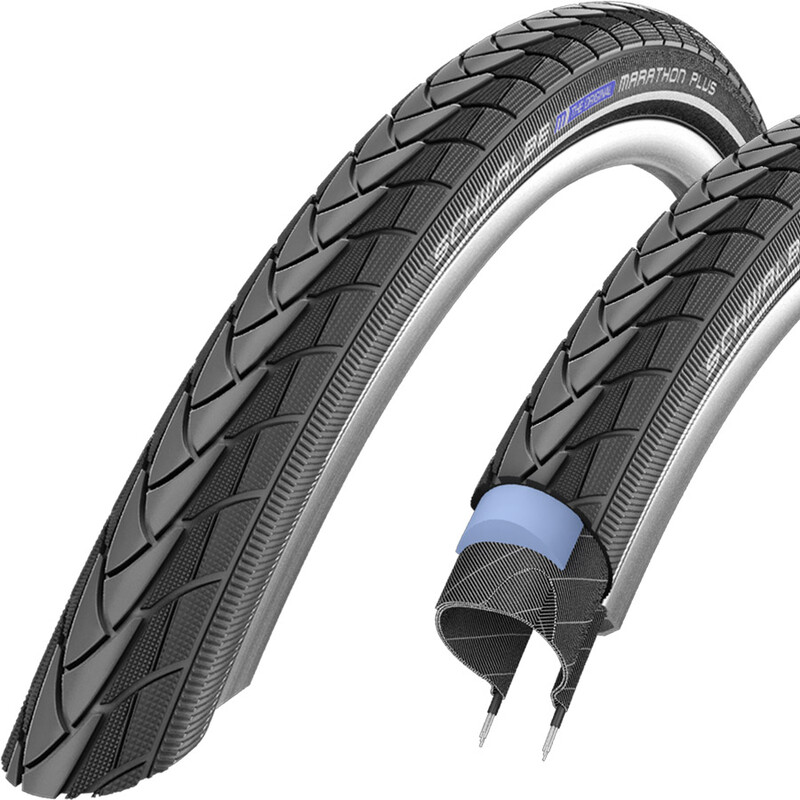 Schwalbe Marathon Plus Opona drutowa SmartGuard Endurance Reflex 28x1.00