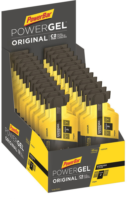 Powerbar PowerGel Original Box 24 x 41g, Espresso 2021 Żele i smoothie 22030600