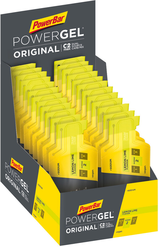 Powerbar PowerGel Original Box 24 x 41g, Lemon-Lime 2021 Żele i smoothie 22010400