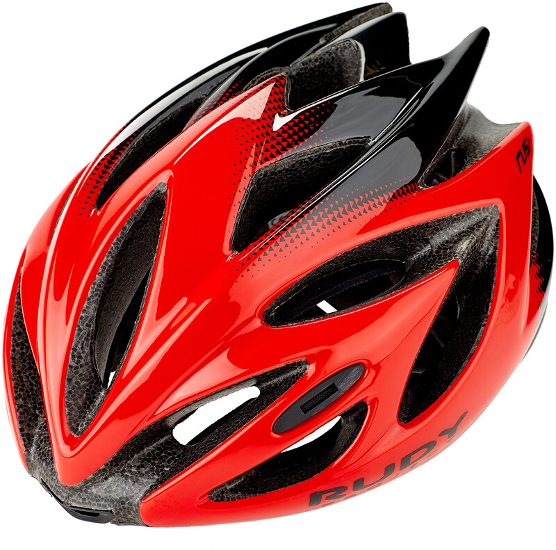 RUDY project Project Rush Kask rowerowy, red/black shiny L 59-62cm 2020 Kaski szosowe HL570153