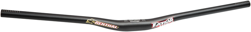 Renthal Fatbar Lite Riser Kierownica rowerowa 35mm 20mm, black 760mm 2021 Kierownice MTB M165-01-BK