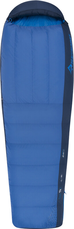 Sea To Summit Trek TkI Śpiwór regular, bright blue/denim 2020 Śpiwory ATK1-R