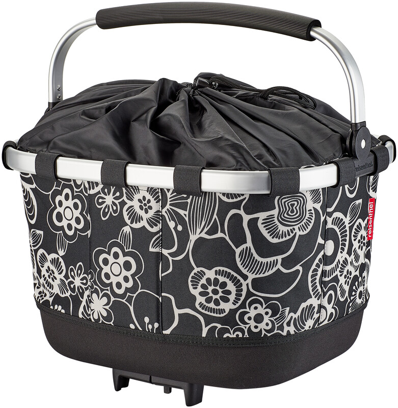 Reisenthel KlickFix KlickFix Carrybag GT Bike Basket with UniKlip, fleur black 2021 Kosze na bagażnik 0305UFS