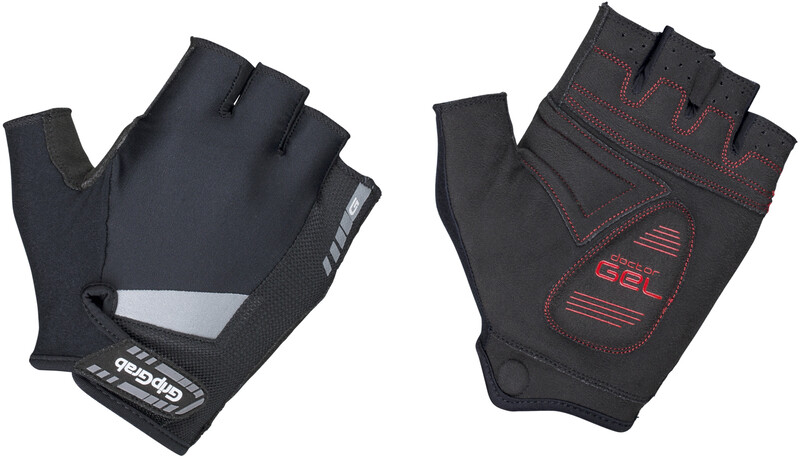 Gripgrab GripGrab SuperGel Krótkie wyściełane rękawiczki rowerowe, black M 7-8 2020 Rękawiczki krótkie 100501015