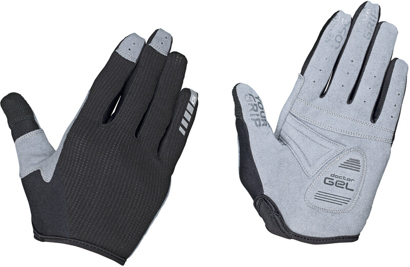 GripGrab Grip Grab Shark Gloves Women Grey 2017 rękawiczki rowerowe, szary, s 1044