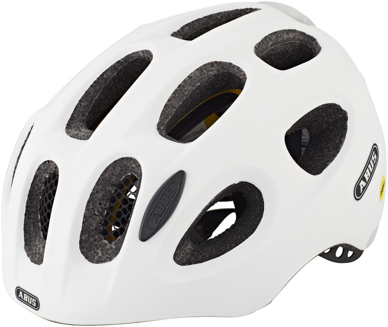 Abus Youn-I Mips kask rowerowy, biały, 5257 cm 38810-1